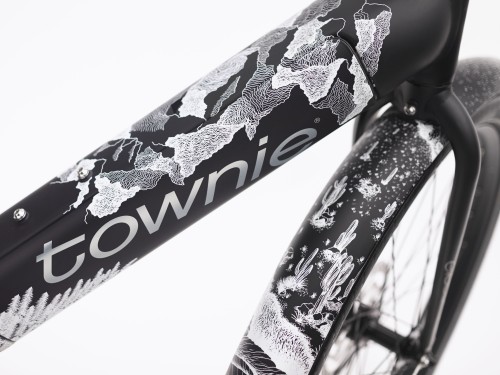Townie Path Go! 7D EQ ze standardową rurą górną 2025 - Czarny_2